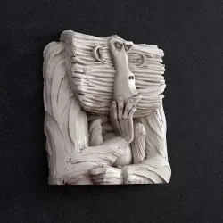 Monkey 3D print model