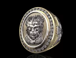 Monkey King ring 3D print model