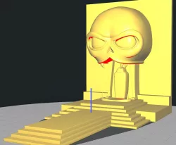 MummRa Sarcophagus and Vision Pool 3D print model