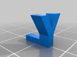My Customized Two Letter Sculpture Y+L