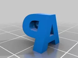 My Customized Two Letter Sculpture