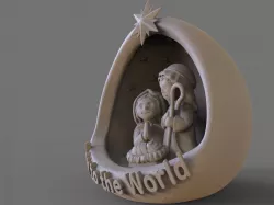 Nativity - Crib 3D print model