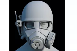 NCR Ranger Helmet  3D print model