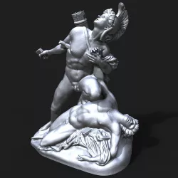 Nisus and Euryalus  3D print model