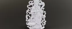 Old Trader Relief 3D print model