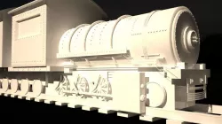 old train 3D print model