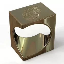Ovoide cubic ring  3D print model