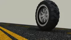 Paperweight Wheel 3D print model