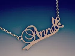 Pendant Anna 3D print model