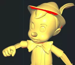Pinocchio 3D print model