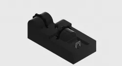 Piper Seneca style Trimmer and Fuel selector 3D print model