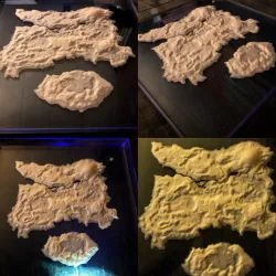 Player Unkown Battlegrounds Erangel Topographic Map 3D print model