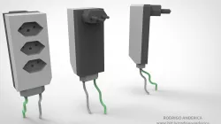 POWER PLUG 3D print model