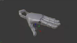 Prosthesis brush for 3D printing 3D print model