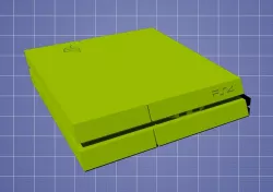 PS4 Box 3D print model