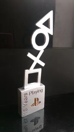 PS4 fan award 3D print model