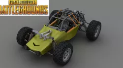 PUBG buggy 3D Printable model 3D print model