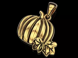 Pumpkin Pendant 3D print model