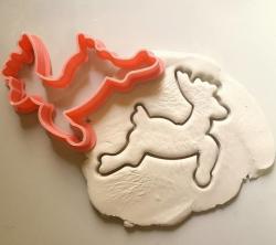 Reindeer Cookie Cutter – Cookiecad