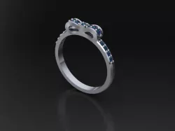 Ring Bow 3D print model