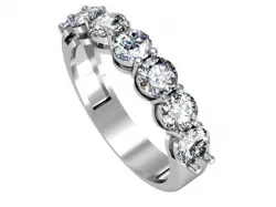 Ring diamonds big 3D print model