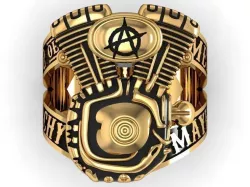 ring son of anarchy 3D print model