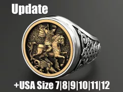 Ring St George 3D print model