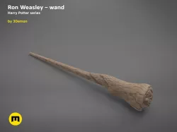 Ron Weasley wand - Harry Potter films 3D print model