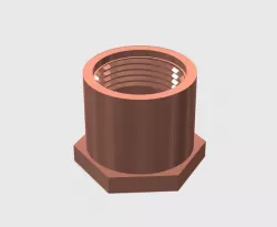 SCUBA - DIN Regulator Dust Cap 04 3D print model