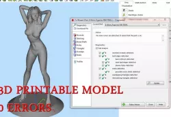 Sculpture girl 3D print model