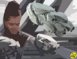   Shuri Vibranium Blasters from Black Panther 3D print model