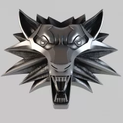 sign witcher 3D print model