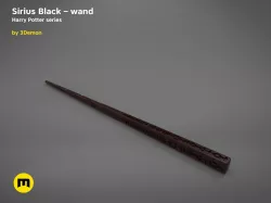 Sirius Black wand - Harry Potter films 3D print model