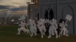 Sisters of War - Command Retinue 3D print model
