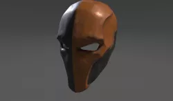 Skull Mask and Deathstroke Mask 3D print model