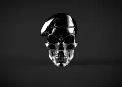 skull soldier 3D print model