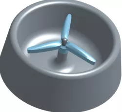 Slow Meal Food Bowl for Pets 3D print model