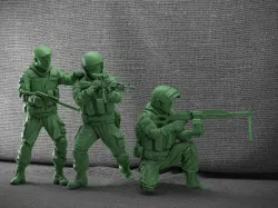 Soldiers Russian Federation constructor  3D print model