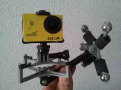 Sport cam magnetic gimbal  3D print model