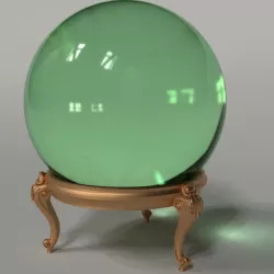 Stand for crystal ball 3D print model