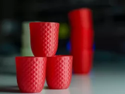 striped cup from Xinkebot