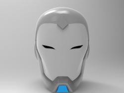 Superior Iron Man Helmet for 3D Printing 3D print model