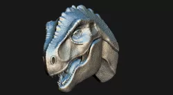 T-Rex Head 3D model for print 3D print model