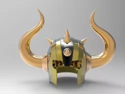 Taurus Gold Saint Seiya Helmet 3D print model