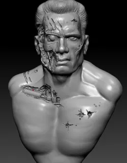 Terminator 3D print model