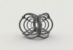 Tesseract 3D print model