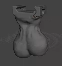 Testicle Ballsack Airsoft adapt 3D print model