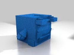 The Halo Master chief cube