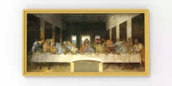 The Last Supper painting by Leonardo da Vinci for 3D printing 3D print model