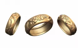 the ring 3D print model